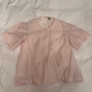 Light Pink Bubble Blouse